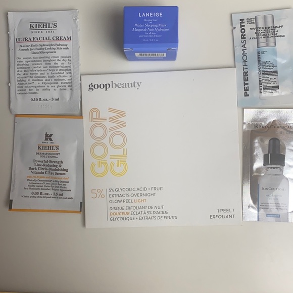 Goop Beauty Other - Skincare samples six pieces Goop Laneige, more!